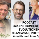 372: Dr Peter Martin & Rasmus Svärd – I konflikt med evolutionen. Felanpassad, inte trasig. Biomekanik och funktionsmedicin (1)
